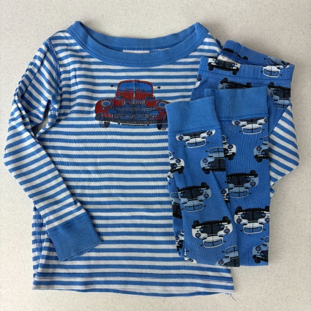 Hanna Andersson Cotton Car Long John Pajamas 3